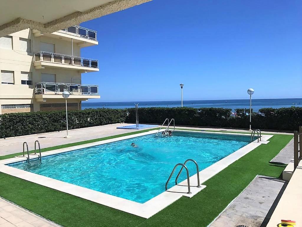 Peaceful Apartment In A Beachfront Complex el el Mareny Blau Bagian luar foto