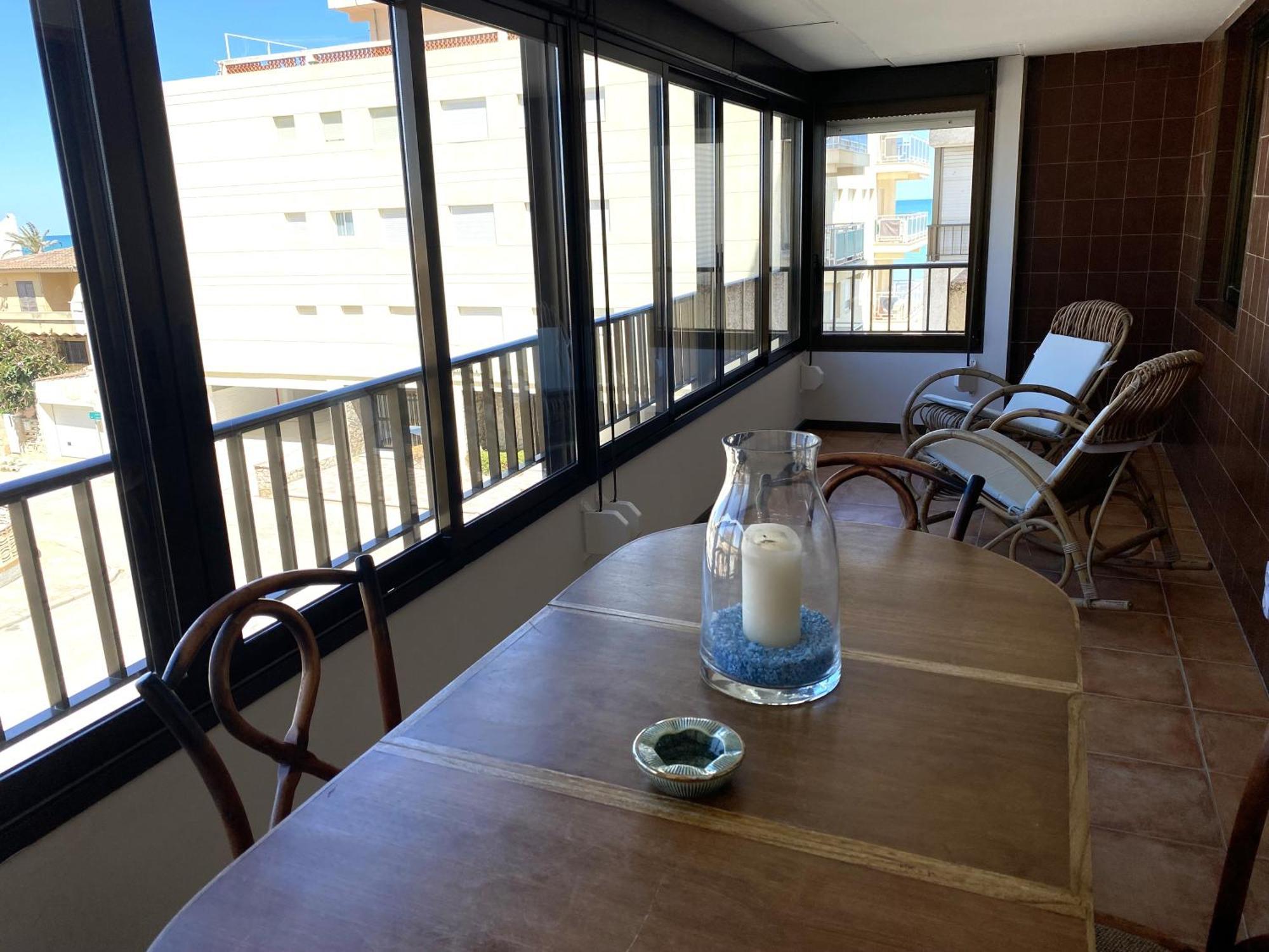 Peaceful Apartment In A Beachfront Complex el el Mareny Blau Bagian luar foto
